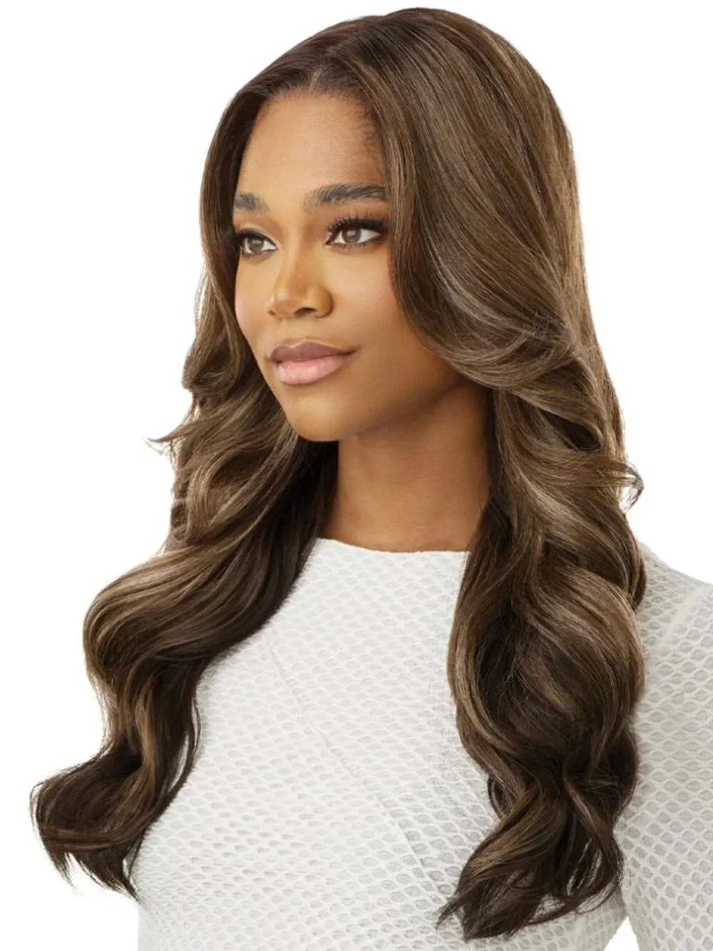 * OUTRE PERFECT HAIR LINE SYNTHETIC 13X6 LACE FRONT WIG Synthetic 22 Inches DR4/